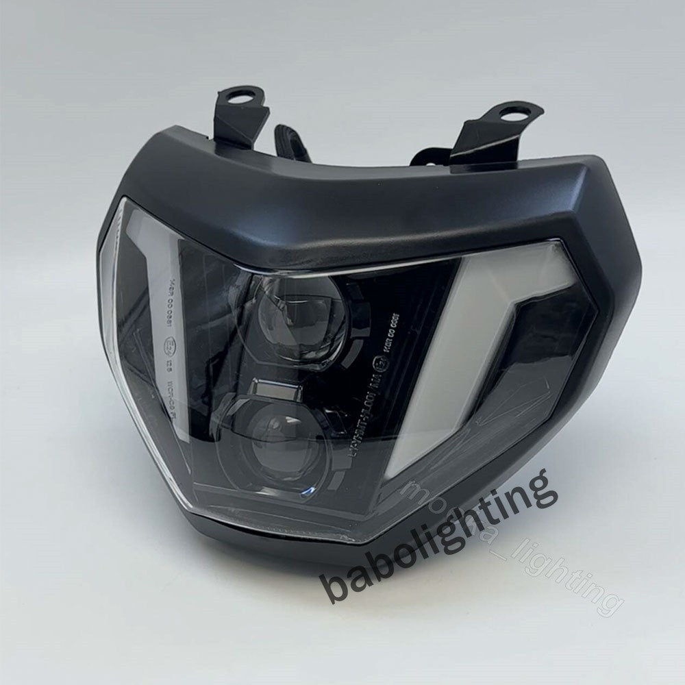 Für Yamaha MT09 MT-09 FZ09 2014 2015 2016 E24 LED Scheinwerfer mit Fern- und Abblendlicht Tagfahrlicht Plug&Play