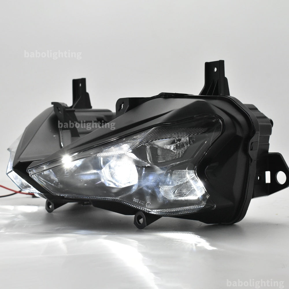 Motorcycle LED Headlight Assembly for KAWASAKI NINJA500 / Ninja500 SE ABS SE EX500 2024 2025 2026 High Low Beam Light