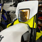 Carbon Fiber LED Headlight with Amber Turn Signal  Light for Husqvarna TE 150 250 300 FE 250 350 450 501S 701 Supermotor Enduro