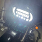Dual LED Headlights Hi/Lo DRL Turn Signal Lights For Harley Road Glide 1998-2013