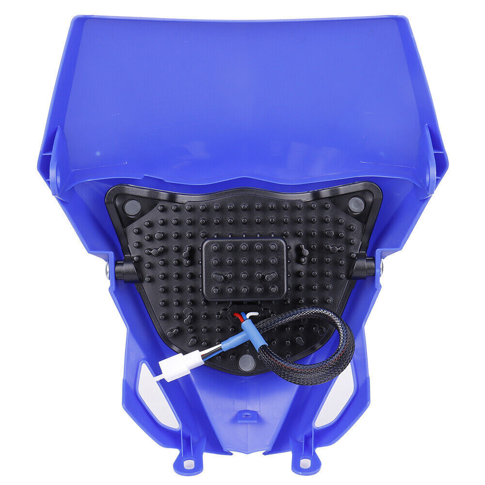 E24 LED Headlight DRL Blue Fairing For Yamaha WR250F  WR450F TTR 250 400 426 450