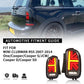 For BMW MINI Cooper Clubman R55 2007-2014 Rear Brake Lamp Pair LED Tail Lights