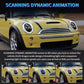 für Mini Cooper R50 R52 R53 2001-2007 LED Scheinwerfer DRL Hi/Lo Strahl Blinker