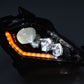 Led Headlight Assembly w/ Turn Signal & DRL for Yamaha YFM 250 350 700 700R SE Raptor YFZ 450 YFZ450R 450X