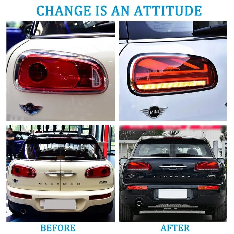 LED Tail Lights Assembly for 2016-19 Mini Cooper S Clubman F54 Rear Brake Light