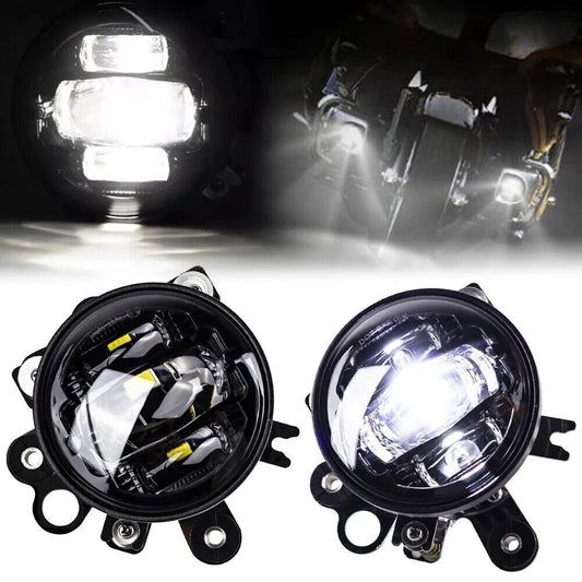 DOT Motorcycle LED Driving Lights Assembly Fog Light For Honda Goldwing GL1800