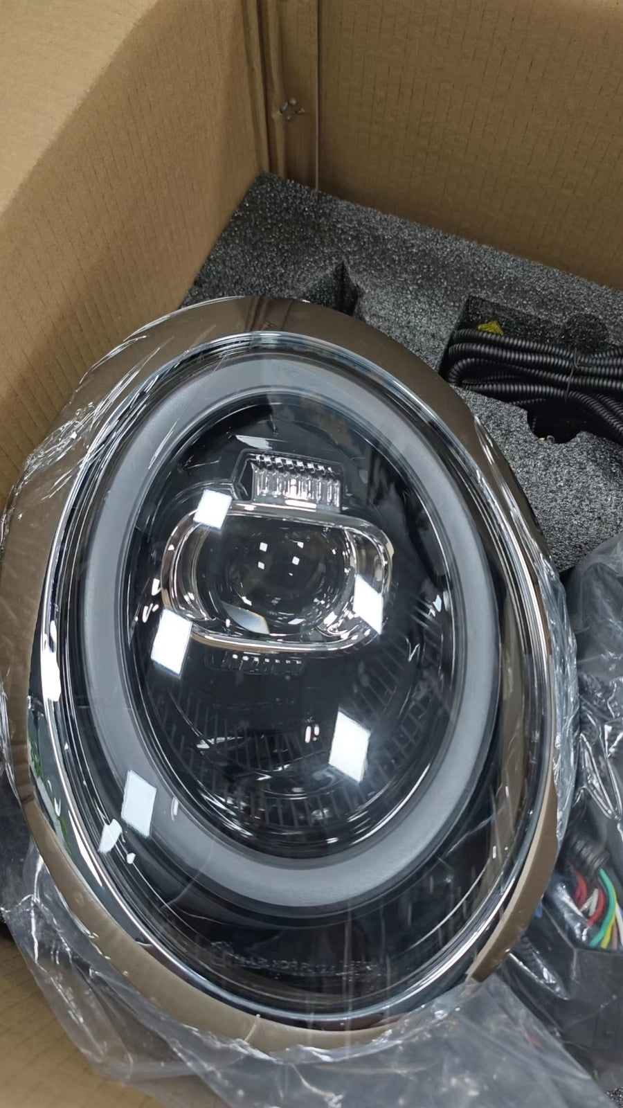 für Mini Cooper R50 R52 R53 2001-2007 LED Scheinwerfer DRL Hi/Lo Strahl Blinker