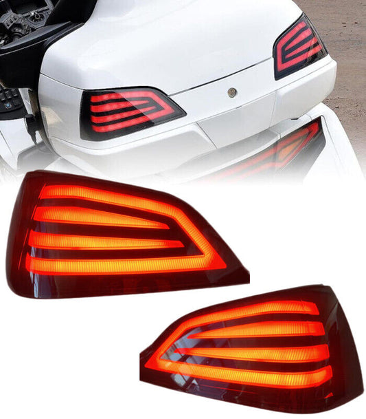 LED Tail Lights Rear Saddlebag Accent Lamps for Honda Gold Wing GL1800 2001-2017