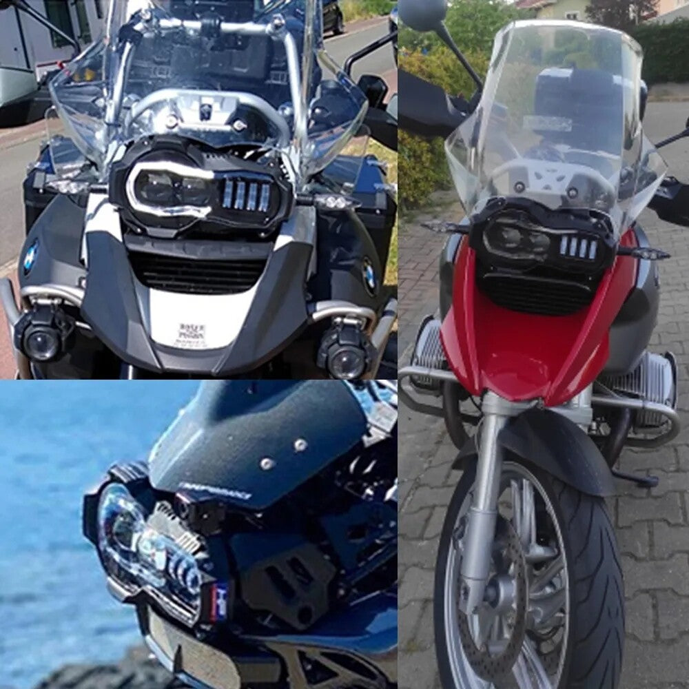 E24 LED Headlight Daytime Running Light For BMW R1200 GS 2005-2012 R1200GS Adventure 2006 2007-2013