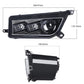 A pair ATV LED Headlight Assembly with Hi-Lo Beam DRL Turn Signal for Polaris RZR 900s Razor 1000 XP Turbo 2014-2020