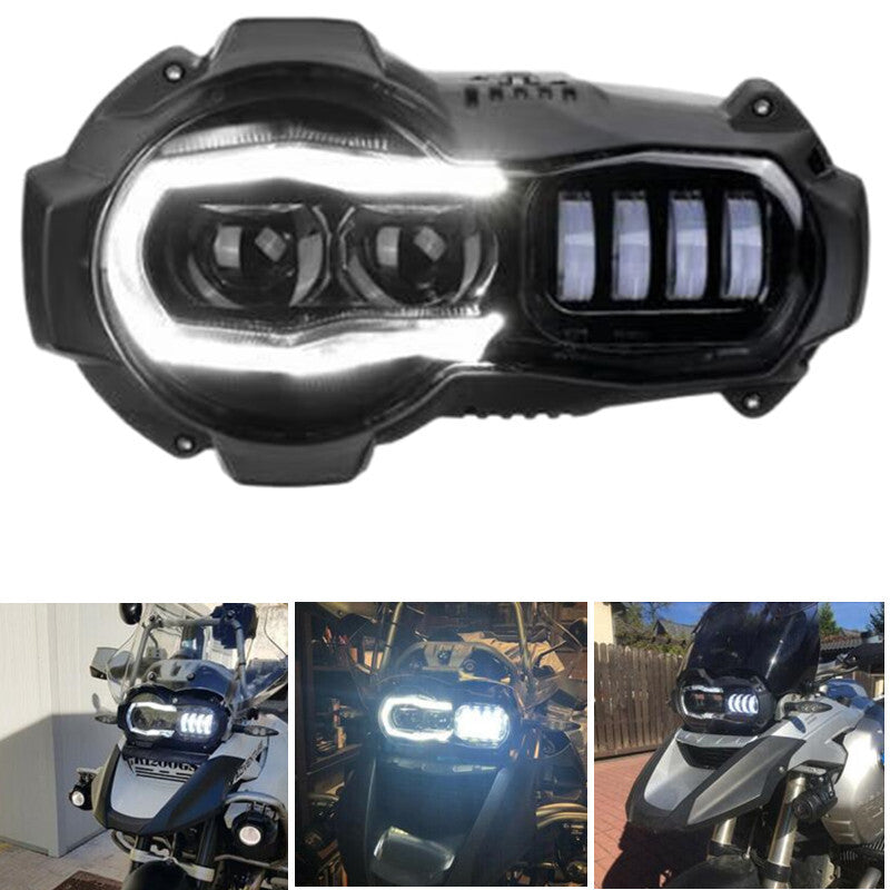 E24 LED Headlight Daytime Running Light For BMW R1200 GS 2005-2012 R1200GS Adventure 2006 2007-2013