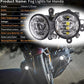 Pair 54W 12V DOT Motorcycle LED Fog Light For Honda Gold Wing GL1800 2012-2017