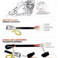 Led Headlight Assembly w/ Turn Signal & DRL for Yamaha YFM 250 350 700 700R SE Raptor YFZ 450 YFZ450R 450X