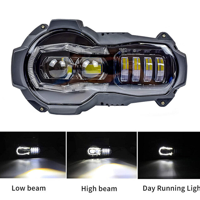 E24 LED Headlight Daytime Running Light For BMW R1200 GS 2005-2012 R1200GS Adventure 2006 2007-2013