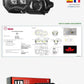 LED Headlight with DRL Hi-Lo Beam E-Approval Plug & Play for BMW F650 f700 F800 GS F800 R