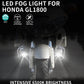 Pair 54W 12V DOT Motorcycle LED Fog Light For Honda Gold Wing GL1800 2012-2017