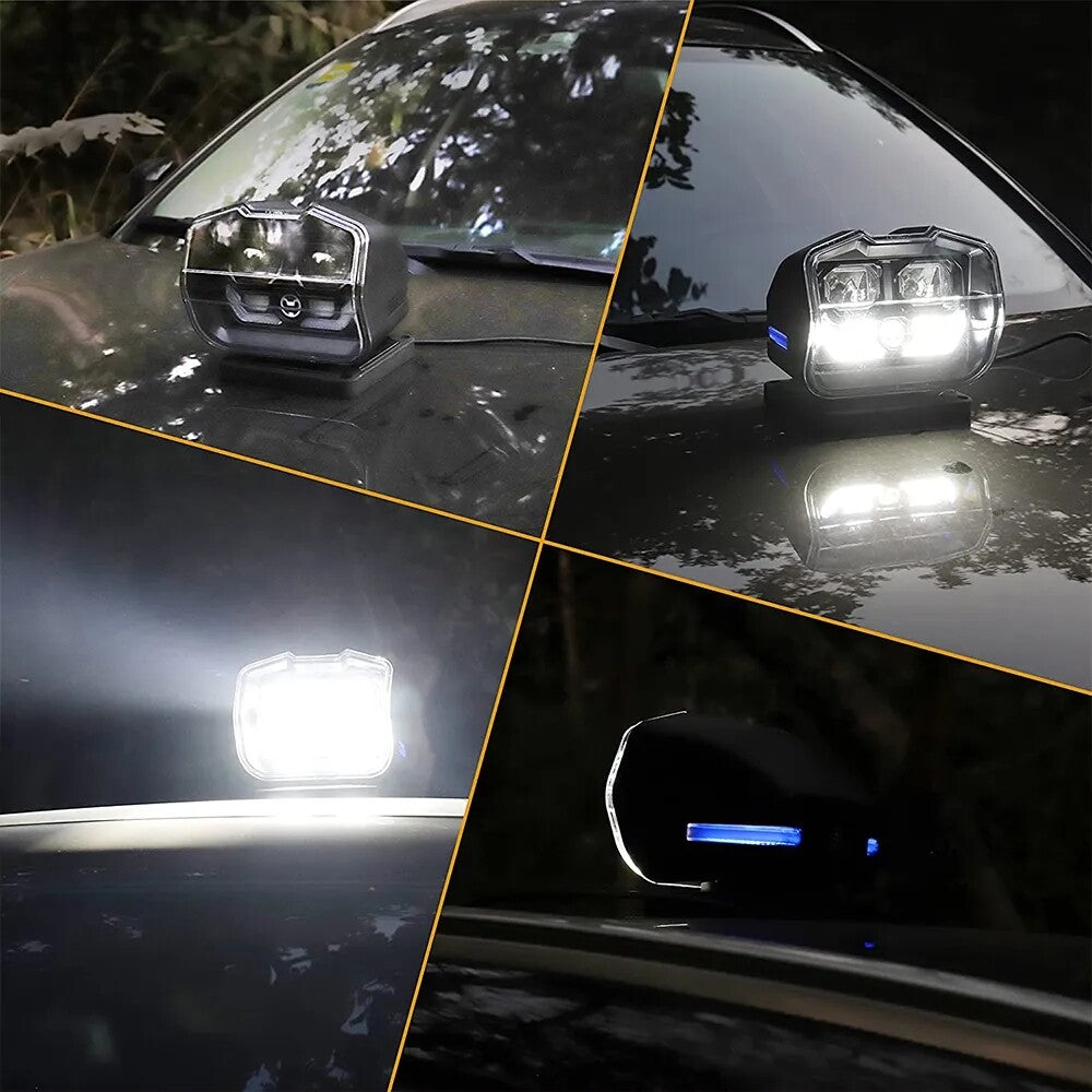 50W LED Fernbedienung Marine Boot Auto LKW Suchscheinwerfer Wireless Spotlight