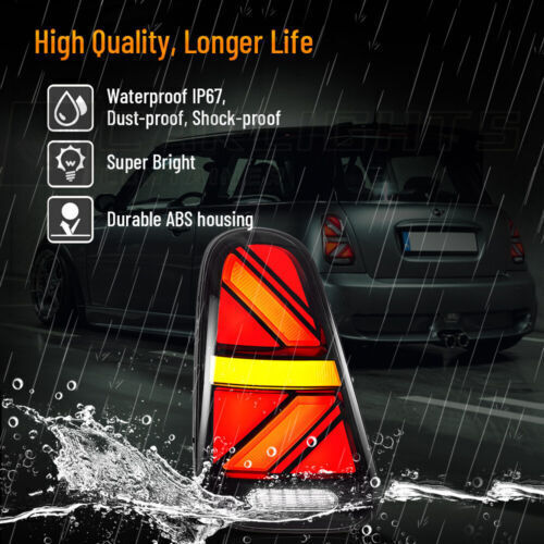 LED Rückleuchten Bremslicht Blinker Lampe Für Mini Cooper R50 R52 R53 2001-2006