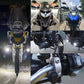 LED Fog Lights Driving Lamp W/ Relay for BMW R1200GS/ADV K1600 R1200 Plug & Play