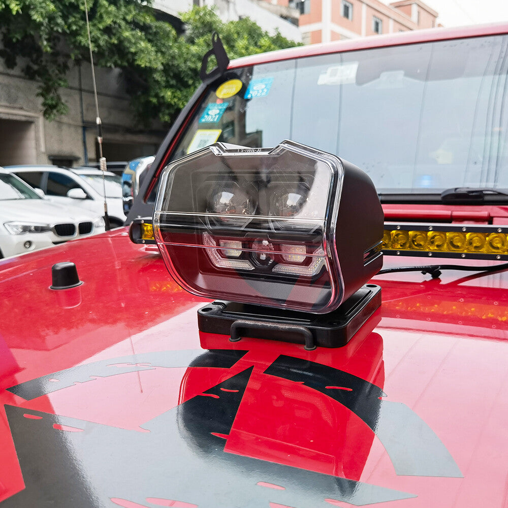 50W LED Fernbedienung Marine Boot Auto LKW Suchscheinwerfer Wireless Spotlight