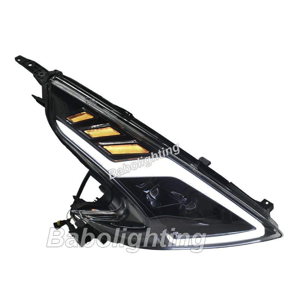 LED Headlights with DRL Hi/Low Beam Turn Signal for Nissan 370Z Fairlady Z34 2009-2021