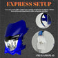 LED Headlight w/ Blue Fairing for Yamaha Enduro Supermoto WR250F WR450F 2020-Up