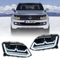 Für VW Amarok 2010-2022 LED Scheinwerfer Montage DRL Sequential Turn Frontleuchte