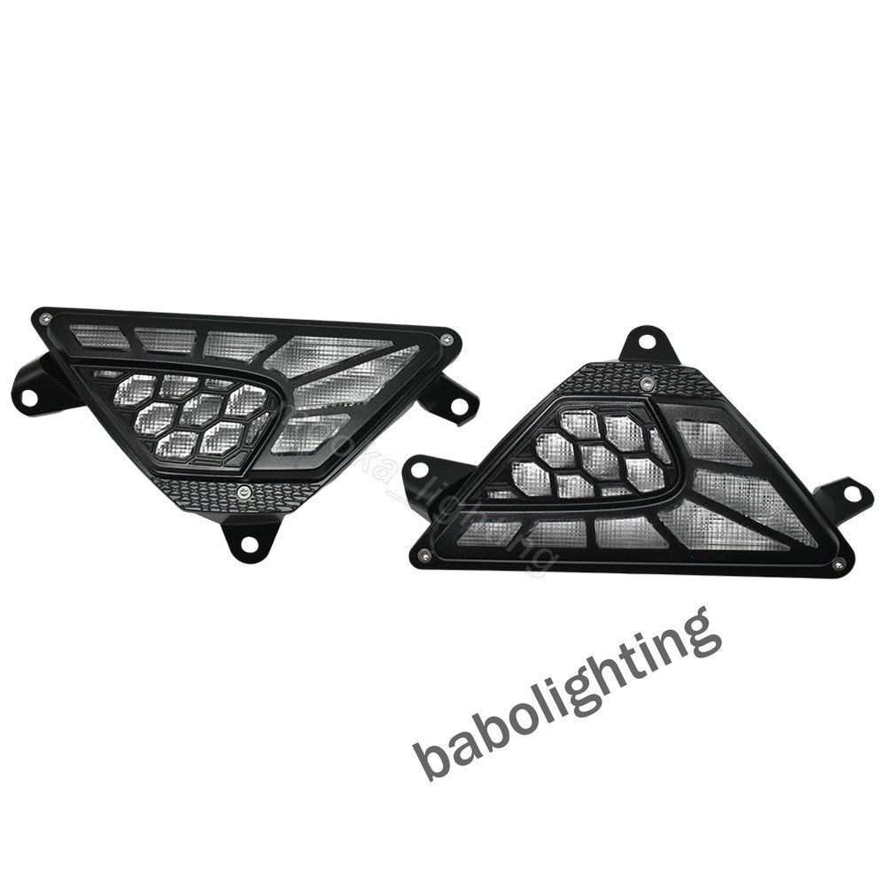 E24 Front LED Turn Signal Light For KAWASAKI NINJA 250/300/400/650/1000 ZX-6R