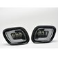 LED Fog Lights with DRL for Freightliner Cascadia Driver&Passenger Lamps 2008-2017