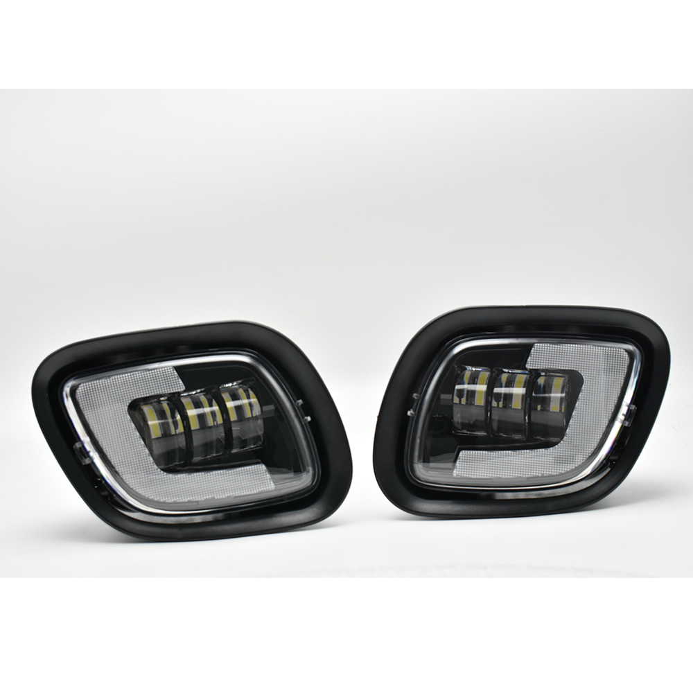 LED Fog Lights with DRL for Freightliner Cascadia Driver&Passenger Lamps 2008-2017
