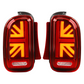 For BMW MINI Cooper Clubman R55 2007-2014 E57 E-number Pair of LED Tail Lights