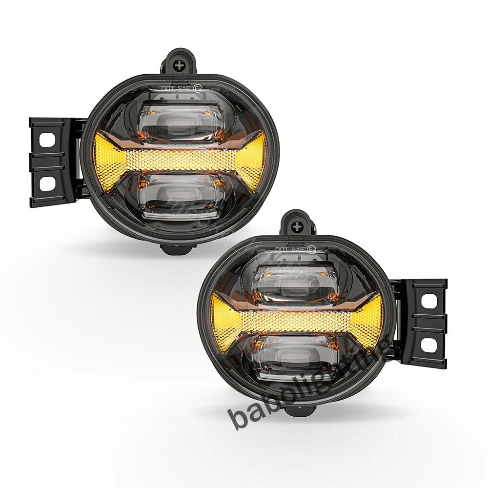 LED Nebelscheinwerfer Auto mit Gelb DRL Für Dodge Ram 1500 02-08 Ram 2500 3500 03-09