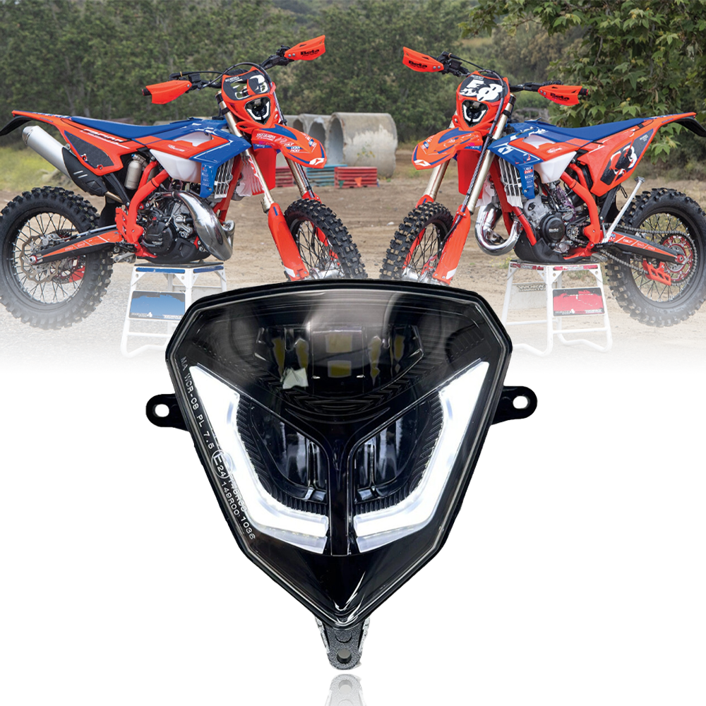 LED Headlight with Hi-Lo Beam DRL for Beta RR 50 125 200 250 300 350 390 430 480 2T 4T Xtraine