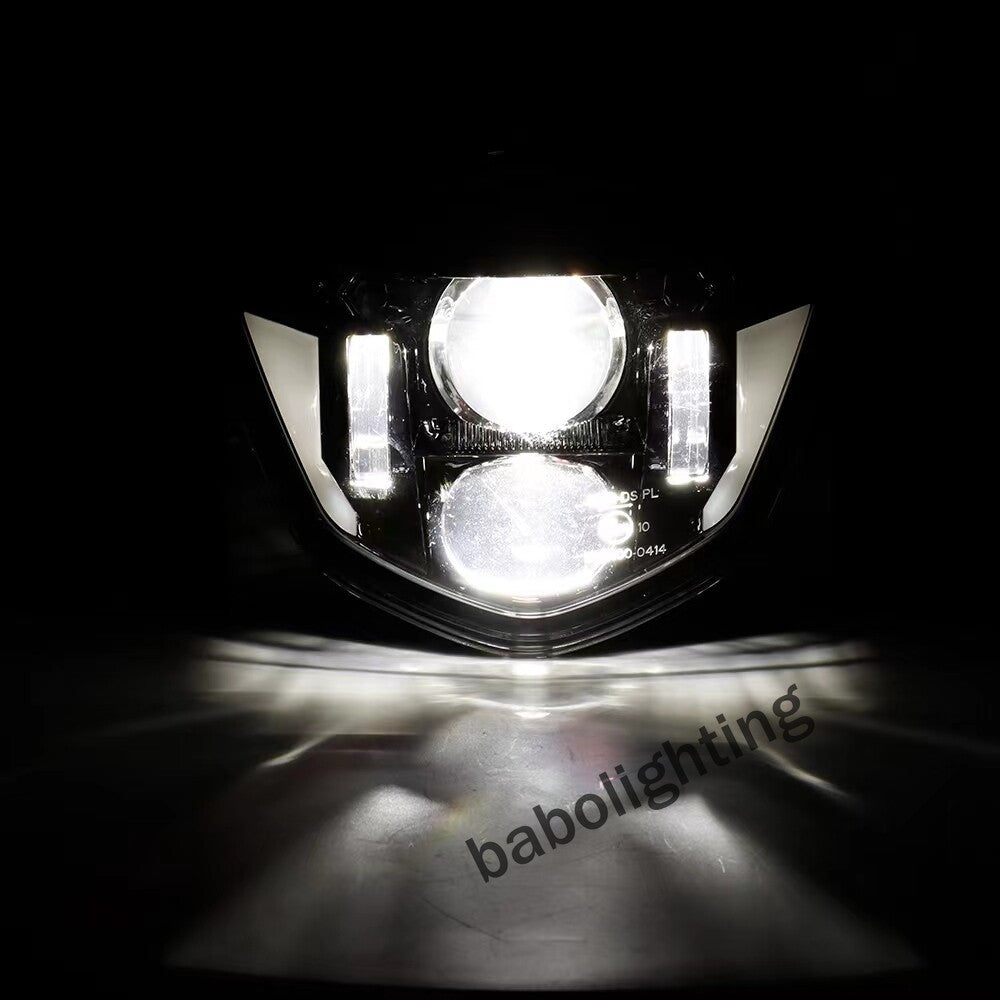 LED Headlight Assembly with DRL High Low Beam For Yamaha WR250F WR450F 2014-2023