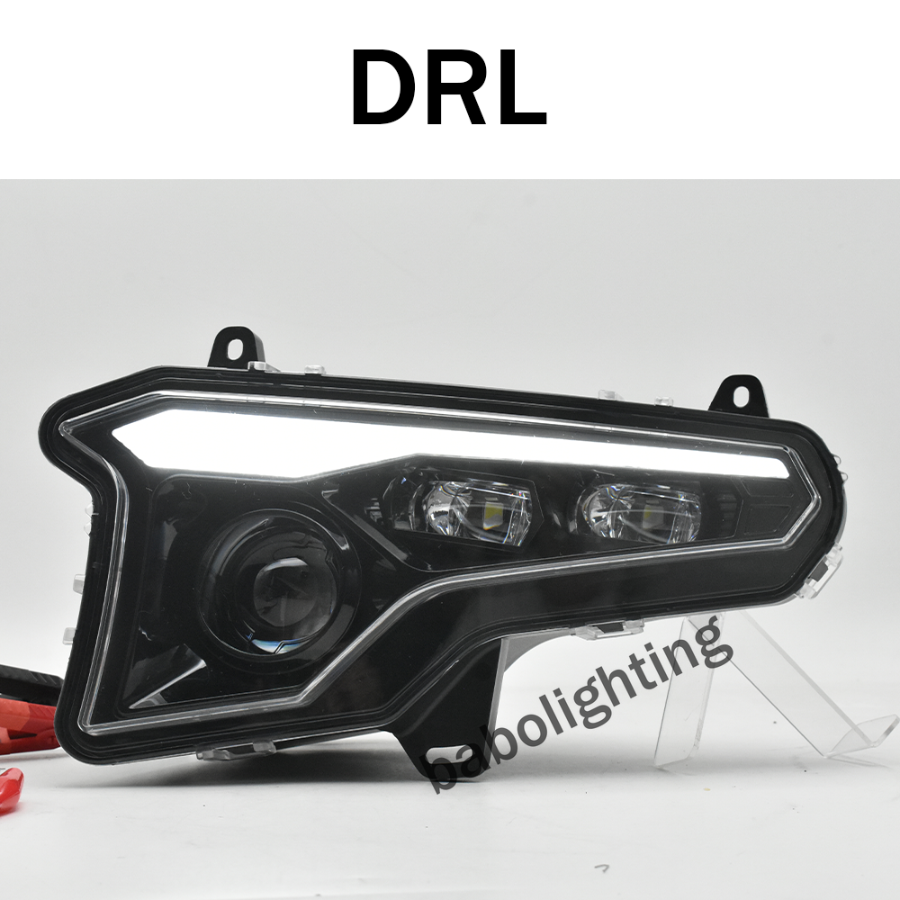 LED Headlights with Hi-Lo Beam Turn signal DRL for Polaris XPEDITION XP / ADV / 5 Ultimate / NorthStar 2024+