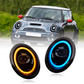LED Headlights DRL Lamp Hi/Lo Beam Turn Signal for BMW MINI R50 R52 R53 2001-2007