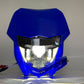 LED Headlight with DRL Hi/Low Beam w/ Blue Fairing for Yamaha WR 450 450F WR 250 250F 2002-2025