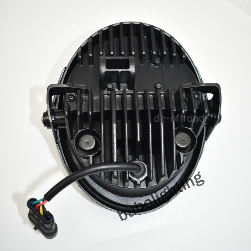 für Harley V-Rod 2002-2017 E24 LED Scheinwerfer mit Tagfahrlicht Fernlicht Abblendlicht