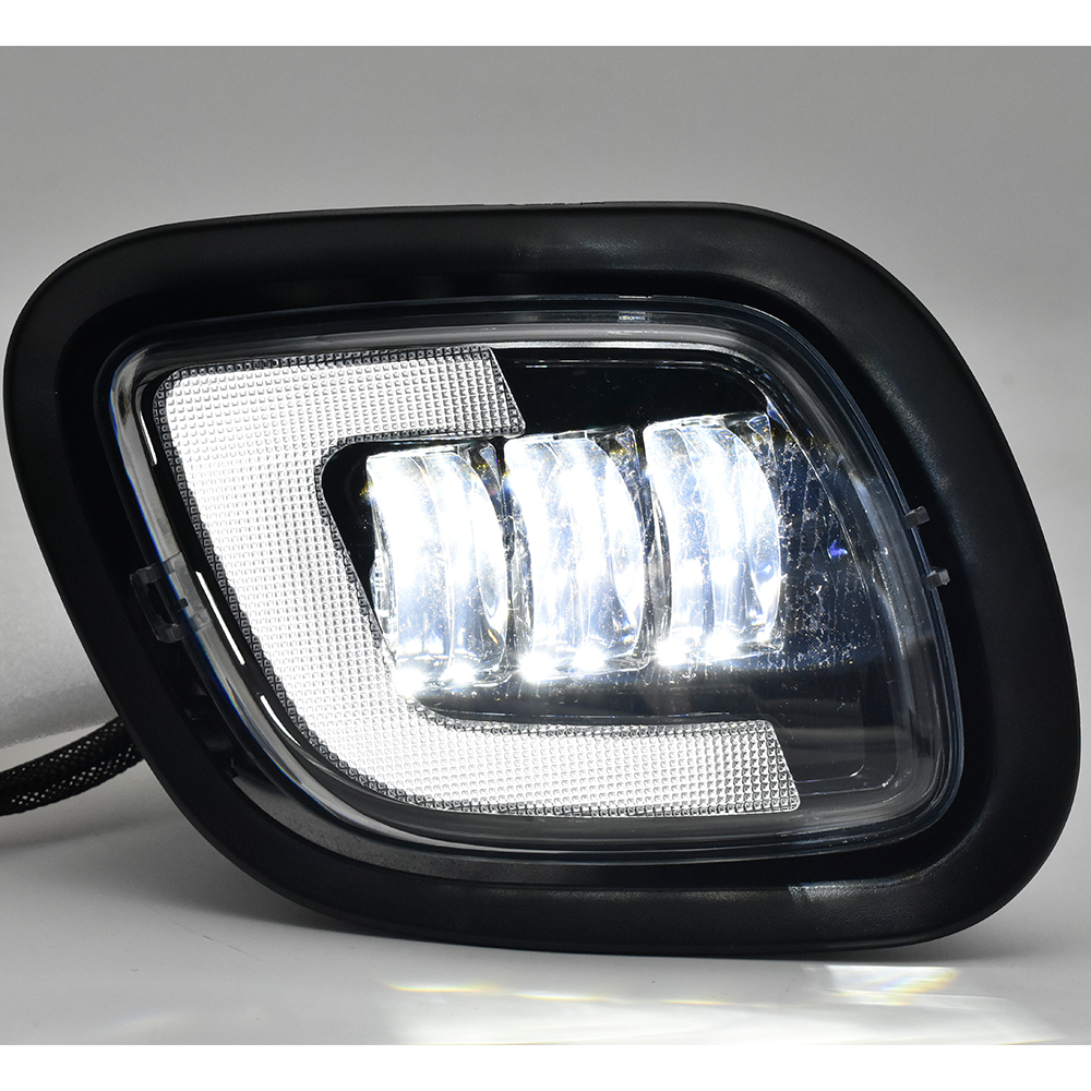 LED Fog Lights with DRL for Freightliner Cascadia Driver&Passenger Lamps 2008-2017