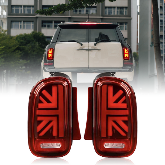 For BMW MINI Cooper Clubman R55 2007-2014 E57 E-number Pair of LED Tail Lights