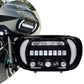 Dual LED Headlights Hi/Lo DRL Turn Signal Lights For Harley Road Glide 1998-2013