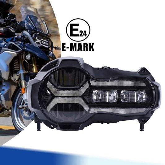 LED Headlight High Low Beam with DRL for BMW 2016-2019 R1200GS K50 /2013-2018 K51 /R1200 GS LC Adventure