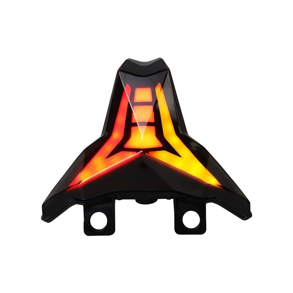 For 2019-24 Kawasaki Ninja ZX-6R ZX-10R Integrated LED Tail Light w/ Turn SMOKED
