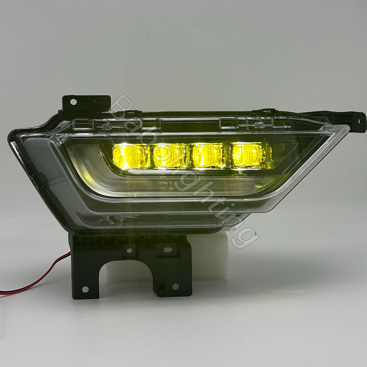Pair LED Fog Light Lamps Assembly withTurn Signal DRL For Ford F150 2021 2022 2023 Left Driver and Right Passenger Side Fog Light(Yellow Beam)