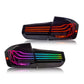 für BMW 3 Series F30 F80 Limousine 2013-2018 Rückleuchten Paar RGB LED Rücklicht