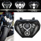 LED Headlight Assembly w/DRL for Yamaha MT09 FZ09 2014 2015 2016