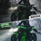 LED Scheinwerfer Tagfahrlicht mit Fern- und Abblendlicht für Kawasaki EX400 NINJA400 2018-2022  NINJA650 EX650 2020-2022