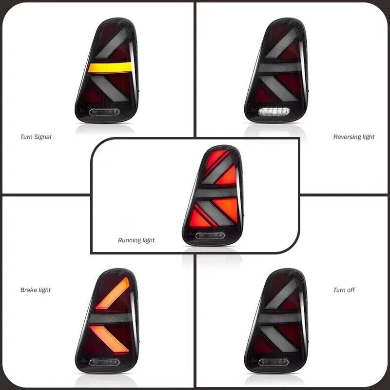 LED Rückleuchten Bremslicht Blinker Lampe Für Mini Cooper R50 R52 R53 2001-2006