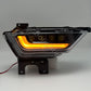 Pair LED Fog Light Lamps Assembly withTurn Signal DRL For Ford F150 2021 2022 2023 Left Driver and Right Passenger Side Fog Light(Yellow Beam)
