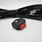 LED Headlight +Switch Harness Kit for Honda CRF CRF250F CRF150L CRF250L CRF300L CRF450L CRF110F CRF125F